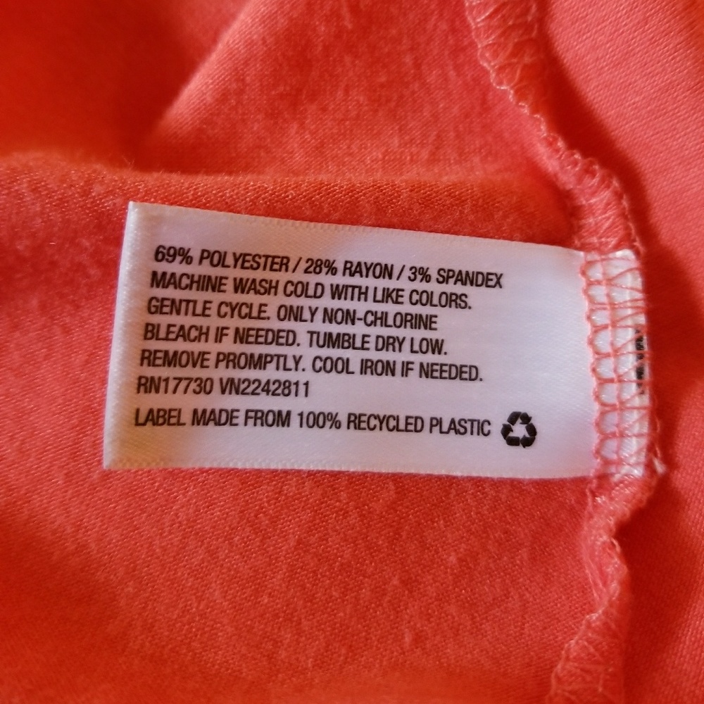 Mossimo Coral Tank Dress Swim Coverup - Picture 7 of 8